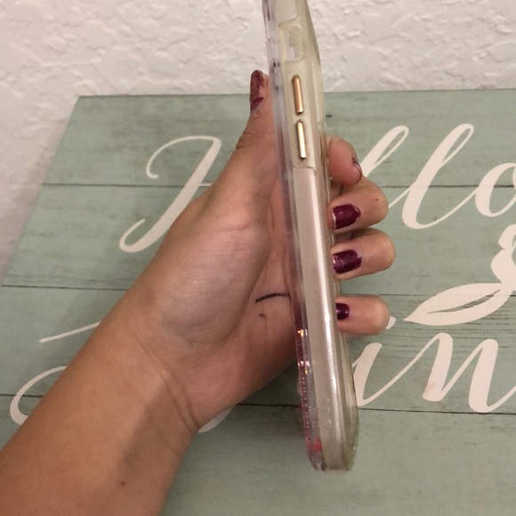 I phone 6s phone case glitter case *SOLD* - Picture 4 of 4